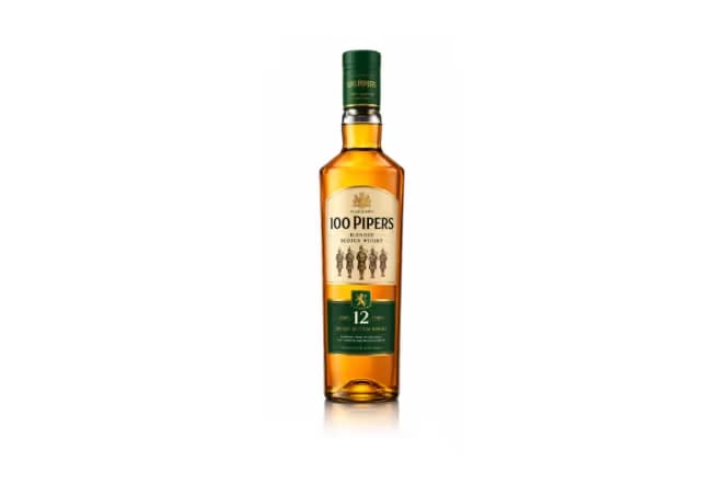 100 Pipers 8 Year Old Blended Scotch Whisky image