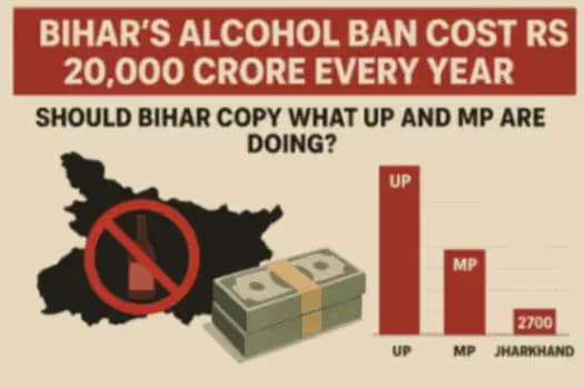 Bihar's Alcohol Ban Lost Rs 20,000 Crore Every Year - Here's How Other States Are Getting Rich image