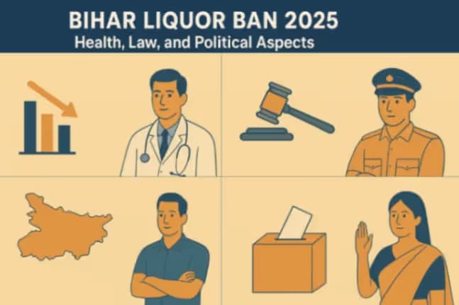 Bihar Liquor Ban 2025: Health, Law, and Political Aspects image