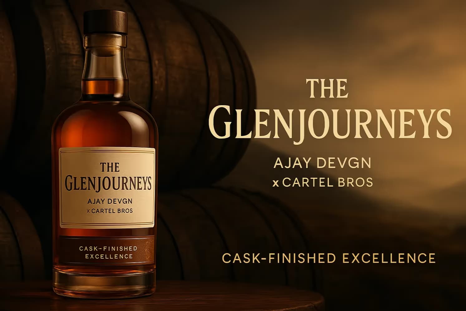 Ajay Devgn's The GlenJourneys Ultra-Premium Cask-Finished Excellence image