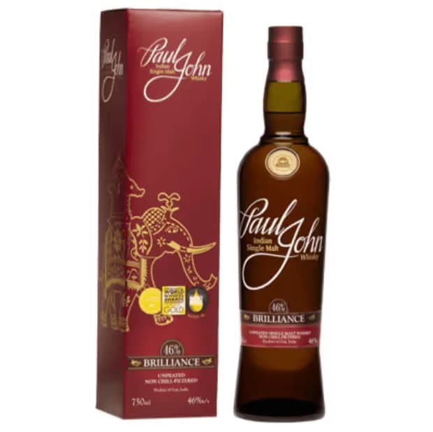 Paul John Brilliance Single Malt Whisky Price image