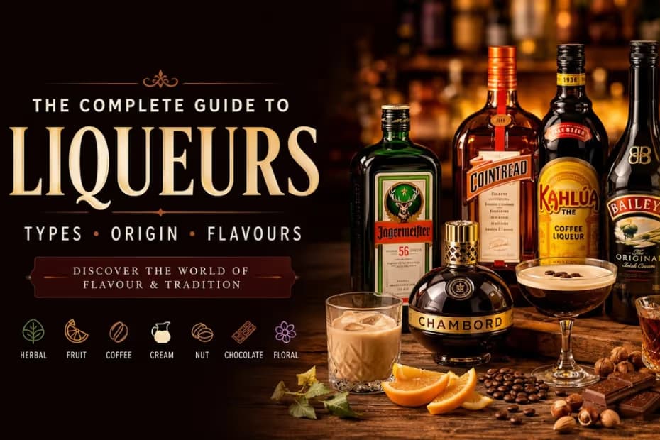 Types of Liqueurs: A Complete Guide to Their History, Origin, and Different Styles image