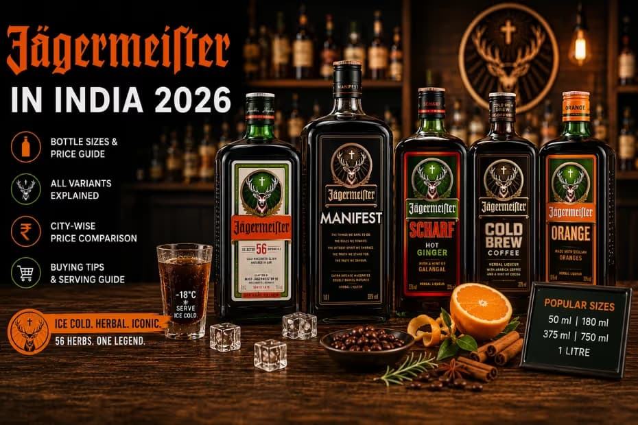 Top Jägermeister Bottle Price in India 2026 image