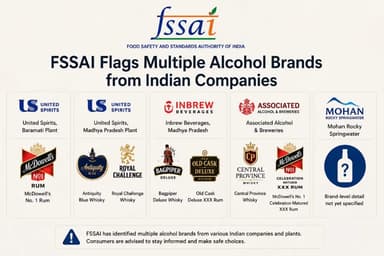Is Your Whisky Actually Whisky? FSSAI Just Flagged Antiquity, Royal Challenge and Bagpiper for Fake Flavouring image