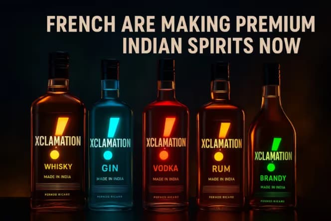 French Are Making Premium Indian Liquors Now French Are Making Premium Indian Liquors Now