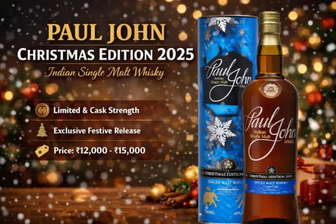 Paul John Releases Christmas Edition 2025 Indian Single Malt Paul John Releases Christmas Edition 2025 Indian Single Malt