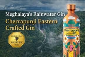 Gin Made from Meghalaya’s Rainwater: Cherrapunji Eastern Crafted Gin Gin Made from Meghalaya’s Rainwater: Cherrapunji Eastern Crafted Gin image