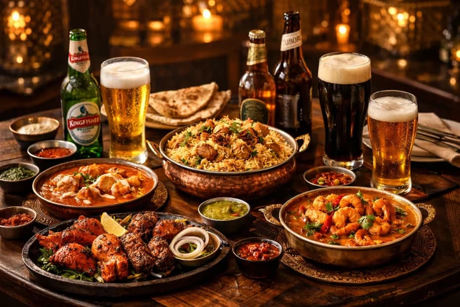 Beer and Indian Food — The Complete Pairing Guide Beer and Indian Food — The Complete Pairing Guide image