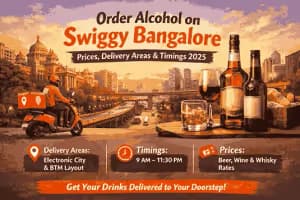 Swiggy Alcohol Delivery in Bangalore: Pricing, Timings & Locations Swiggy Alcohol Delivery in Bangalore: Pricing, Timings & Locations